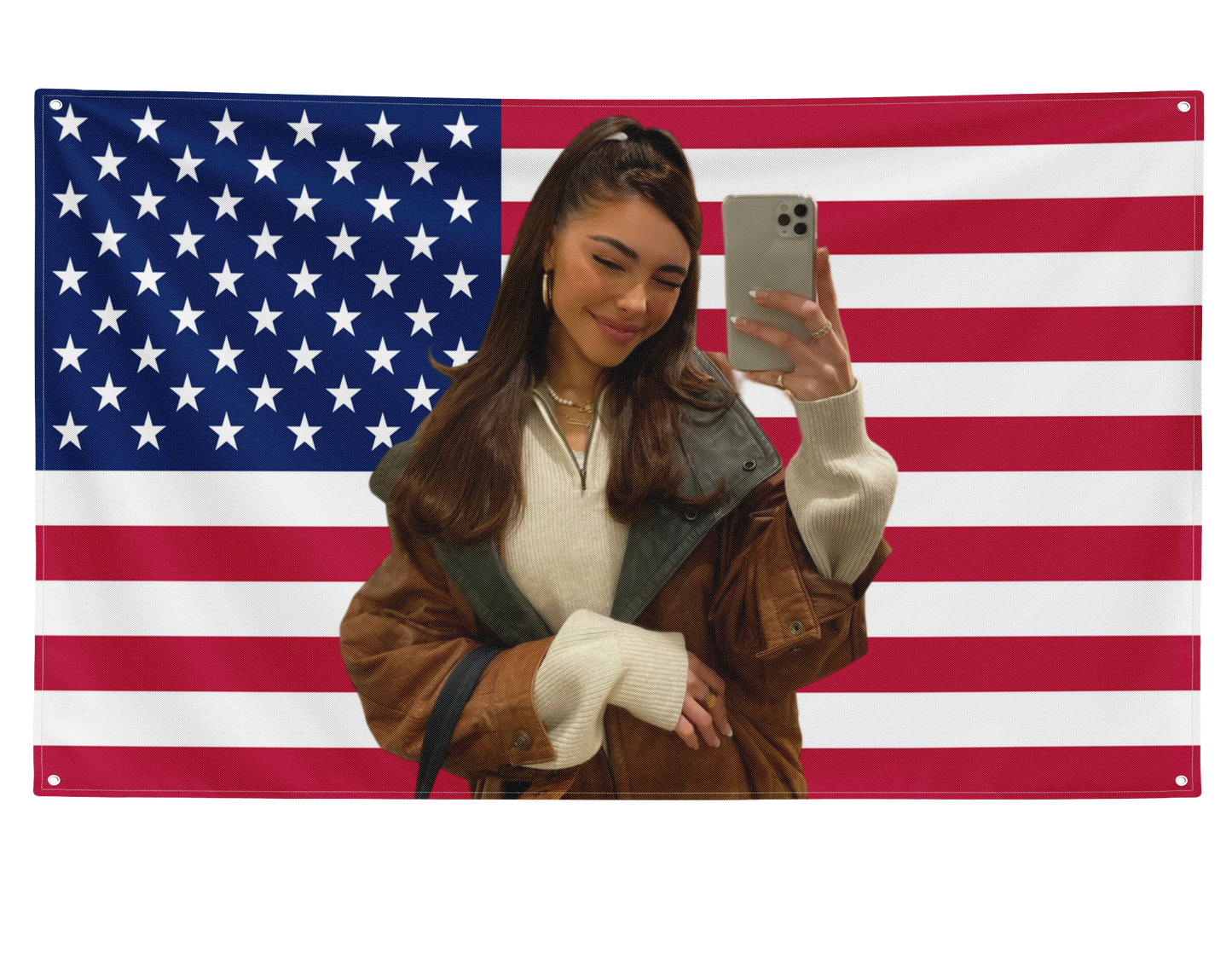 Custom USA Flag