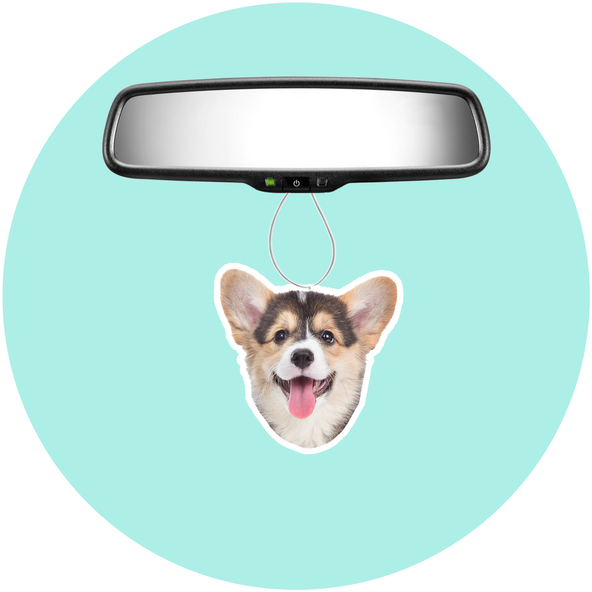 Custom Pet Photo Air Fresheners - Personalized Scented Air Fresheners at LolFresh. Create Unique Air Fresheners with Your Favorite Photos and Captivating Scents. Custom car air freshener, custom air freshener, personalized air freshener. 